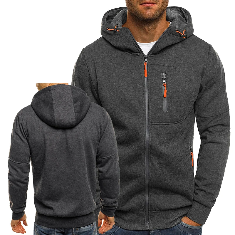 Новинка 2019 мужские толстовки повседневные весна и осень с длинным рукавом на