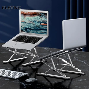 laptop stand portable adjustable foldable base support for macbook pro air cooler ipad tablet laptop notebook holder accessories free global shipping