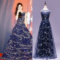 new real pictures sexy lace for graduation shiny party gowns prom 2018 fast shipping floor length cheap bridesmaid dress