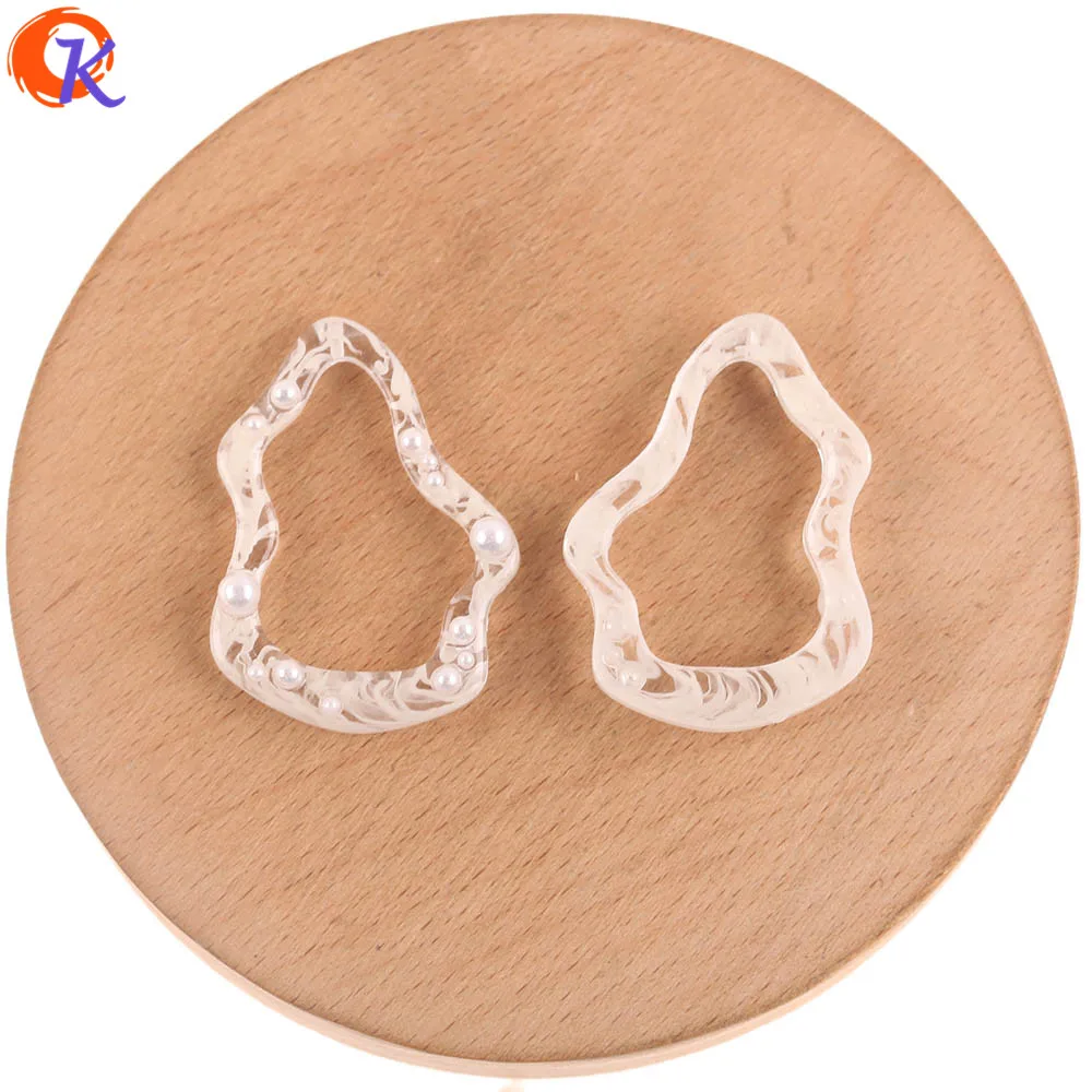 Сердечный дизайн 28*39 мм 40 шт. аксессуары для ювелирных изделий/DIY Смола бисера/имитация жемчуга/мрамор эффект бисера/ручной работы/серьги фурнитура