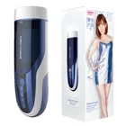 Leten Мужская Автоматическая вращающаяся телескопическая секс-игрушка мужской мастурбатор Onahole виргинская мастурбация секс-игрушки для мужчин поршень мастурбация