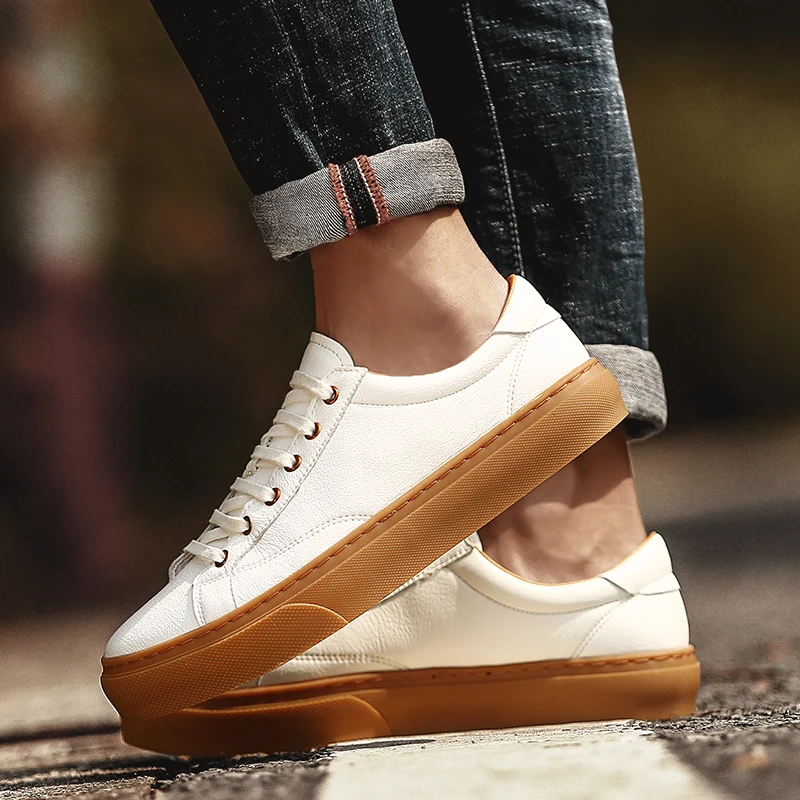 Туфли мужские летние из натуральной кожи классические лоферы на шнуровке