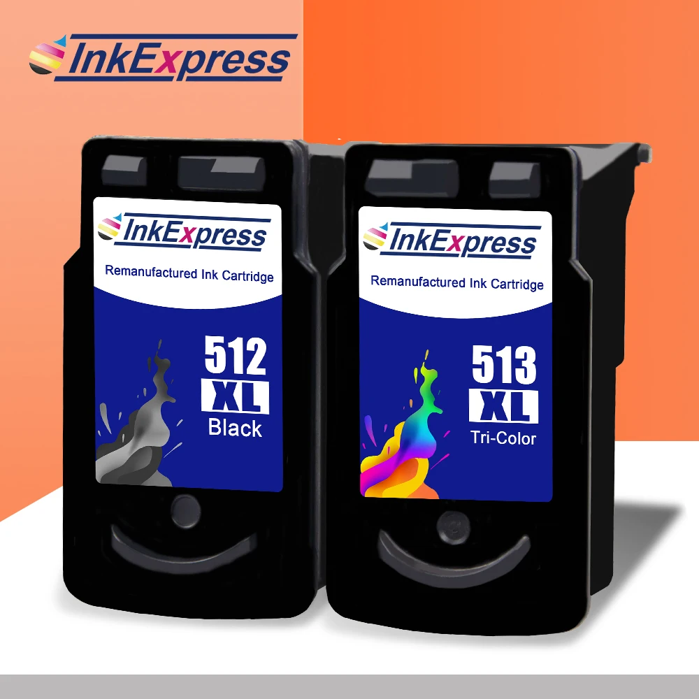 Чернильный картридж InkExpress PG512 CL513 для Canon Pixma iP2700 iP2702 MP230 MP250 MP240 MP270 MX360 MX460