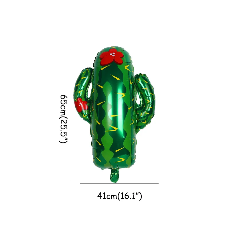 Тропический Фламинго вечерние украшения Алоха Золотая фольга воздушные шары с