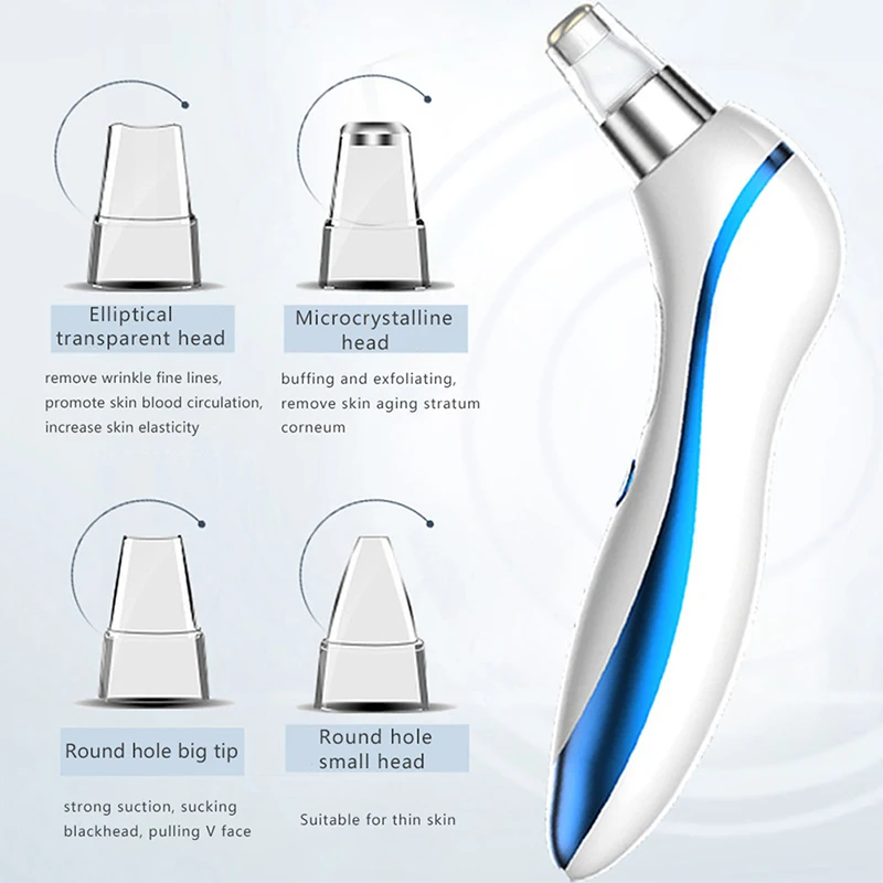 

Face Nose Electric Blackhead Remover Vacuum Suction Facial Cleansing Instrument