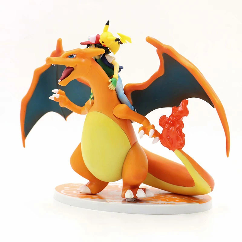 20 см Charizard с Пикачу Kit Pokemon TAKARA TOMY ПВХ аниме экшн фигурки Куклы Подарки ручной