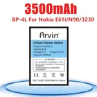 Аккумулятор BP 4L BP-4L для Nokia N97 E61i E63 E90 E95 E71 E916650F N810 E72 E52 E55 E6-00 E73 E95 6760s, аккумулятор BP4L 3500 мА  ч