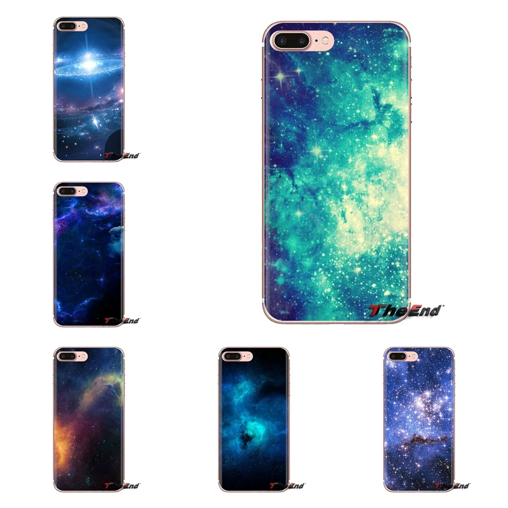 Soft Transparent Cases Covers Blue Galaxy Starry sky For iPod Touch Apple iPhone 4 4S 5 5S SE 5C 6 6S 7 8 X XR XS Plus MAX |