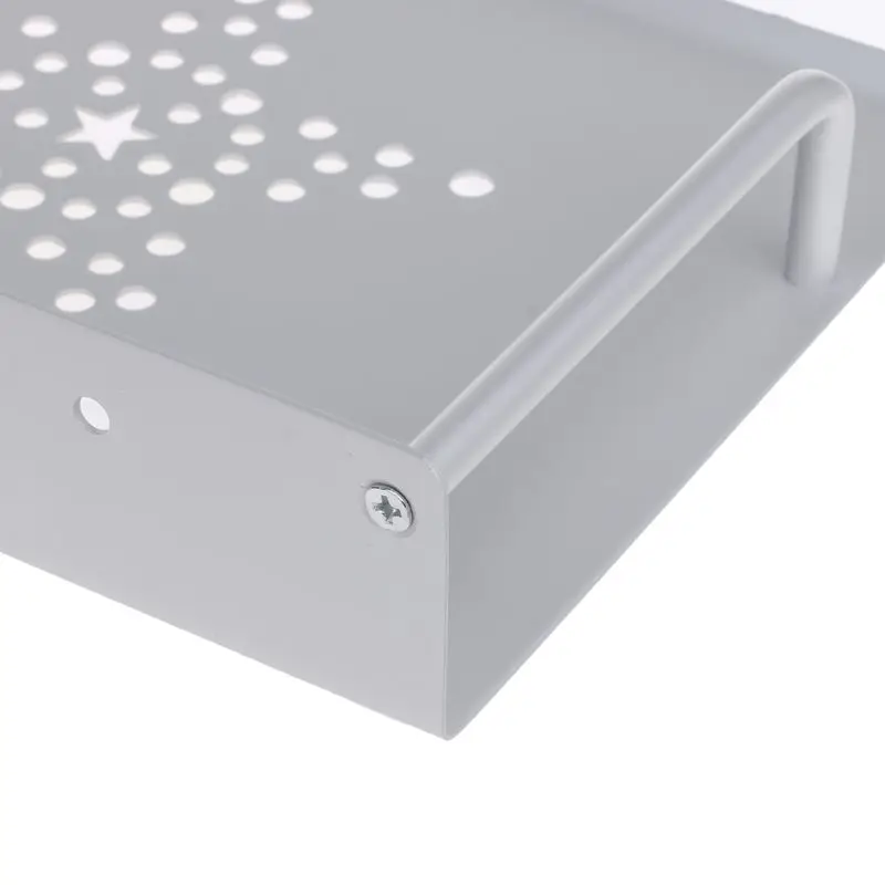 

Wall Mount Storage TV Box Router Shelf Set-top Box Bracket Holder Mini PC DVD Player Stand Rack Aluminum Single-layer Space