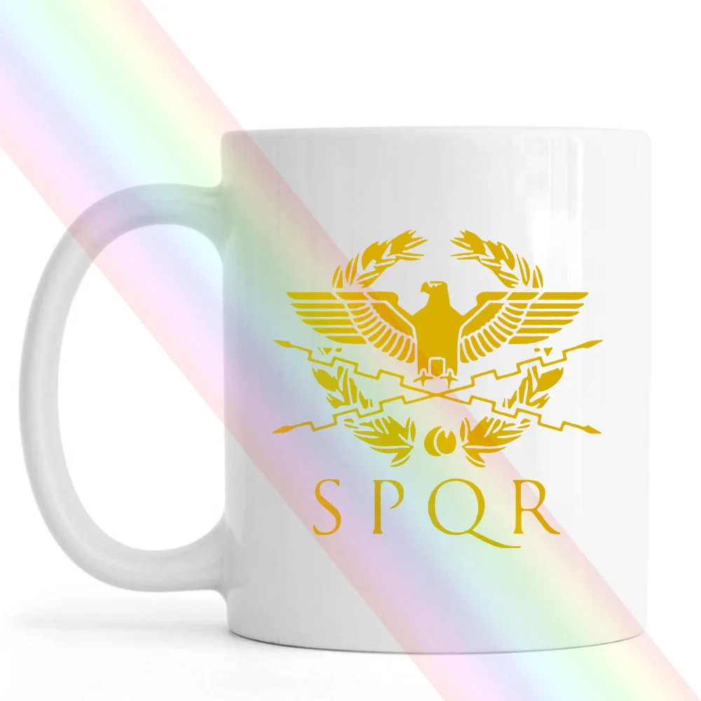 Римские гладиаторы чашка с Императорским золотым орлом мужская повседневная Omug