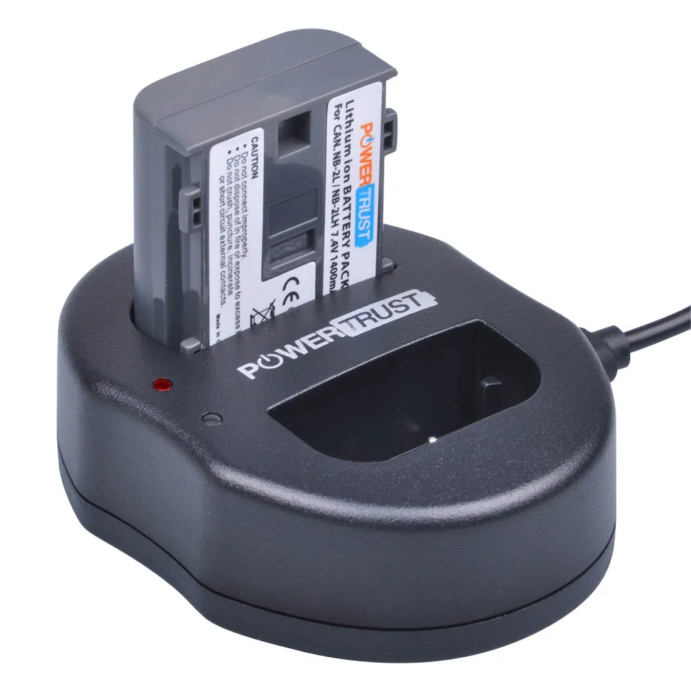 2 шт. 1400 мАч NB-2L NB-2LH NB 2L NB2LH батарея+ двойной USB зарядное устройство для Canon EOS 400D S80 S70 S50 S60 350D G7 G9 Kiss N X Rebel XT - Цвет: 1Battery and Charger