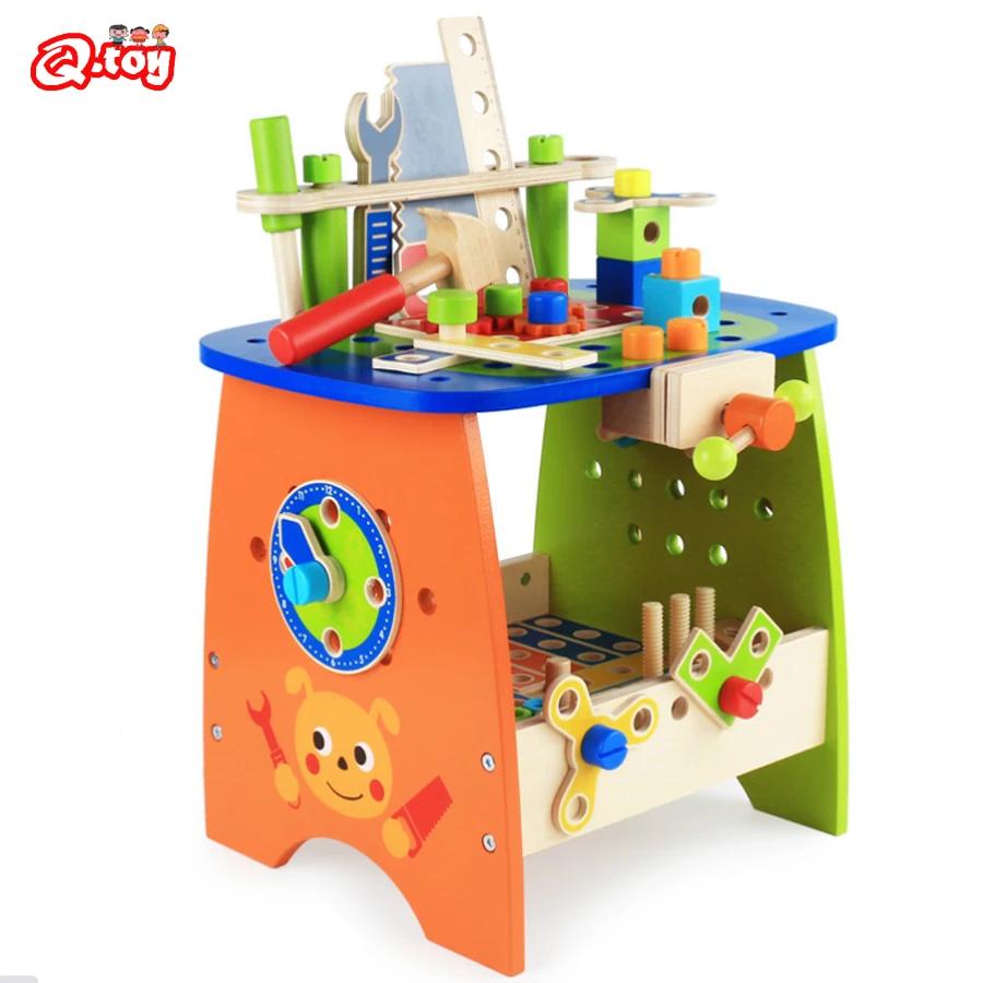Новый детский Деревянный инструмент игровой набор развивающие игрушки