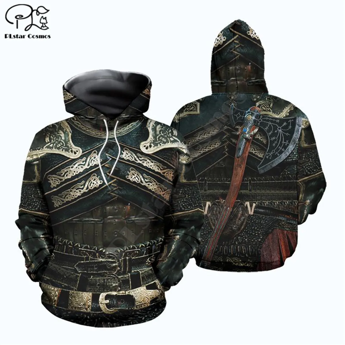 KRATOS ARMOR толстовки с 3D принтом Толстовка Harajuku Осенняя уличная одежда для женщин