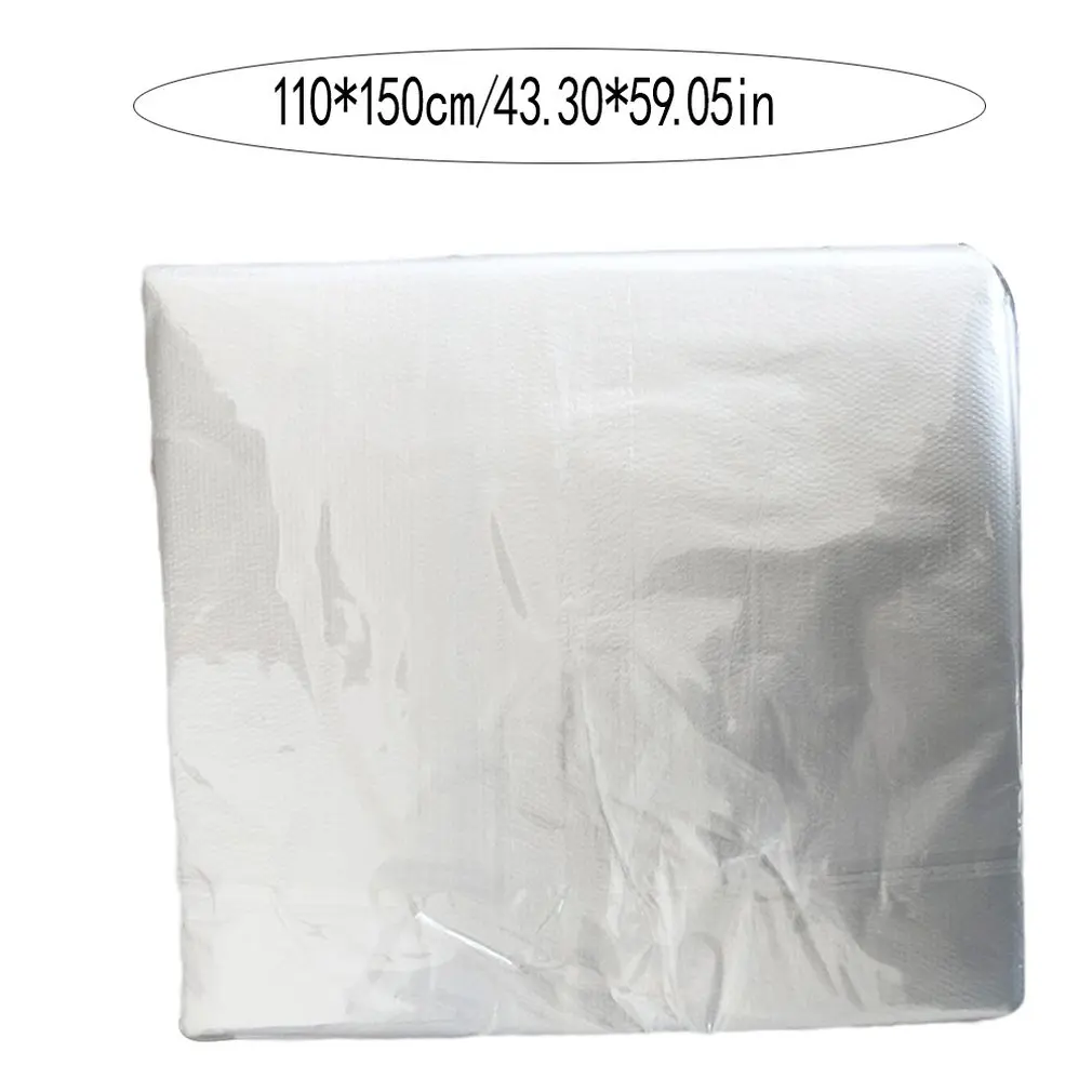 

Disposable Hair Dye Cloth Haircut Oil Perm Waterproof Shawl Scarf New Material Pe Material Dyeing Cloth