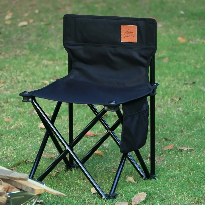 

Outdoor Camping Chair Portable Folding Stool Fishing Picnic Chair Leisure Courtyard Foldable Drawing Chair