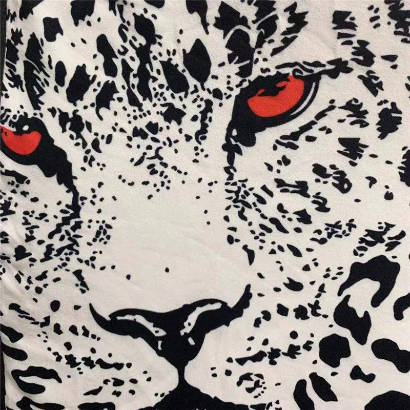 Женское облегающее платье миди с леопардовым принтом тигра Осень зима 2019|Женские