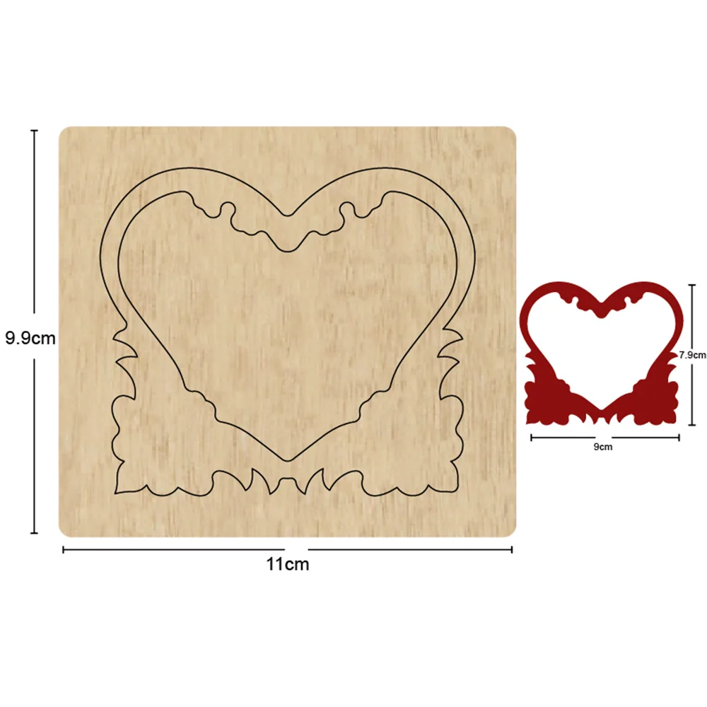 

Christmas dies Heart Wooden Cutting dies 2021 New Die Cut & Wooden dies Suitable for Common dies cutting Machines on the market