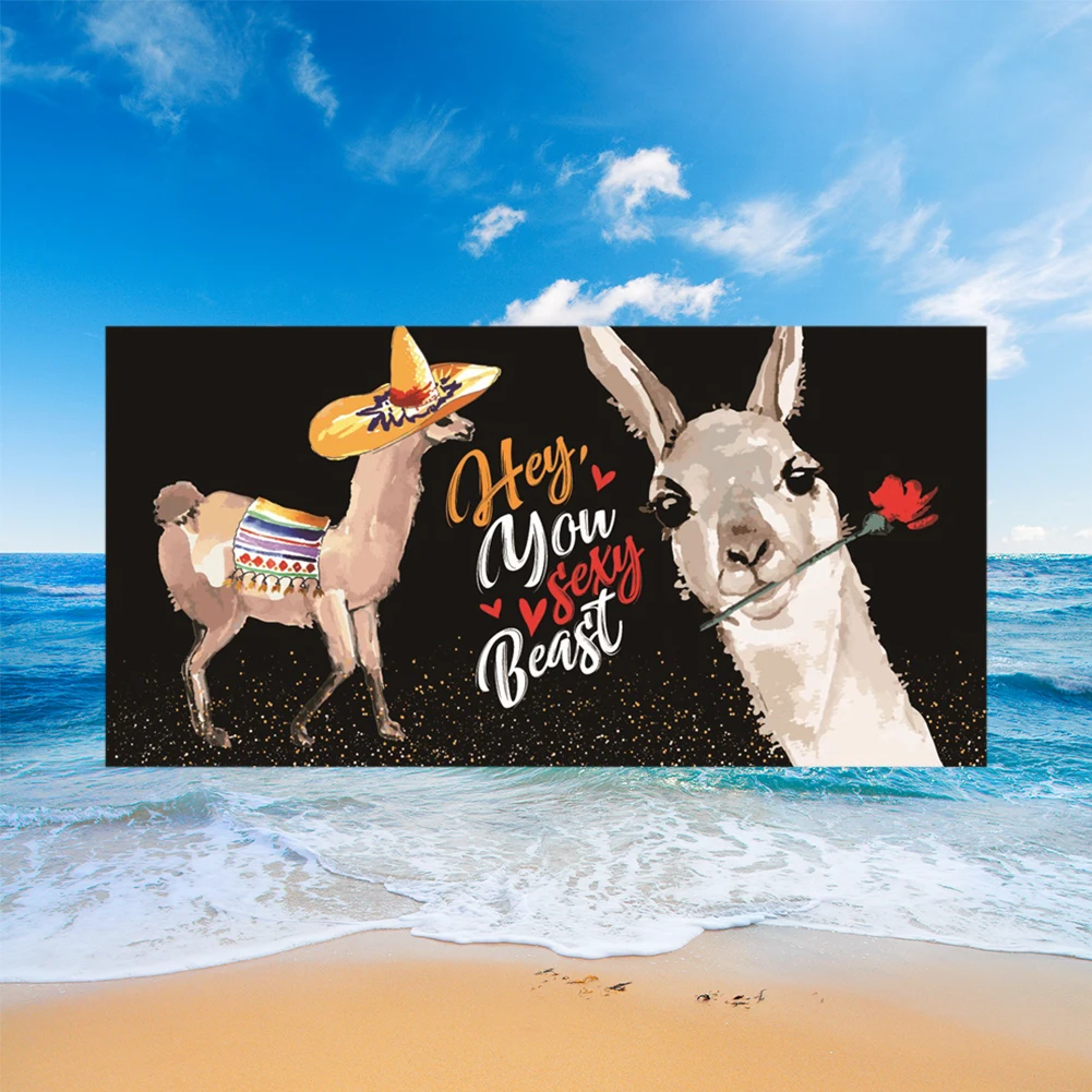 Бесплатная доставка свадебный подарок лама альпака с надписью Love You принт в виде