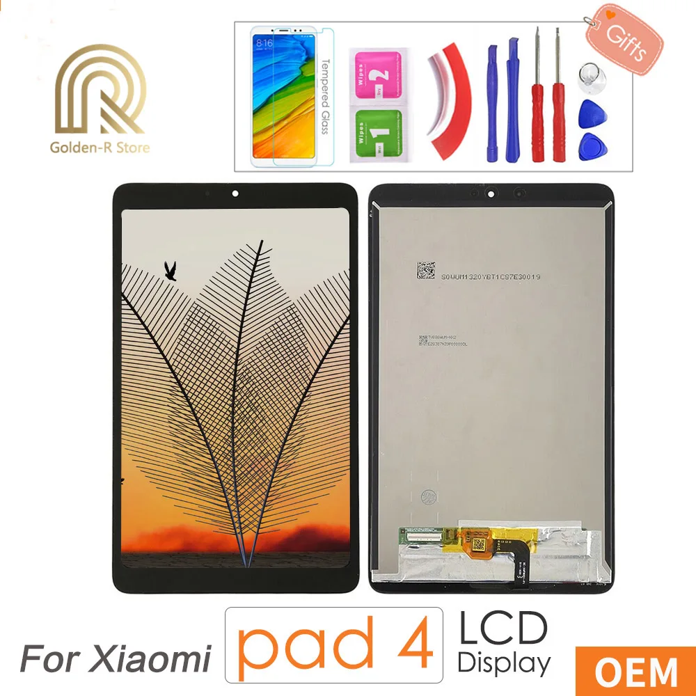 8 0 &quotОригинальный ЖК дисплей для Xiaomi Mi Pad 4 Mipad + дигитайзер сенсорного экрана