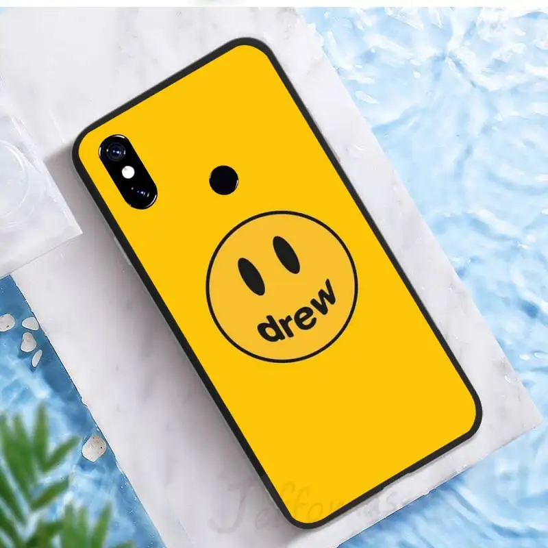 

drew house Justin Bieber fundas Phone Case For Xiaomi Redmi note 7 8 9 t k30 max3 9 s 10 pro lite