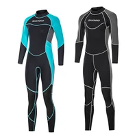 wetsuits women men 3mm neoprene full scuba diving suits surfing swimming long sleeve keep warm back zip for water sports