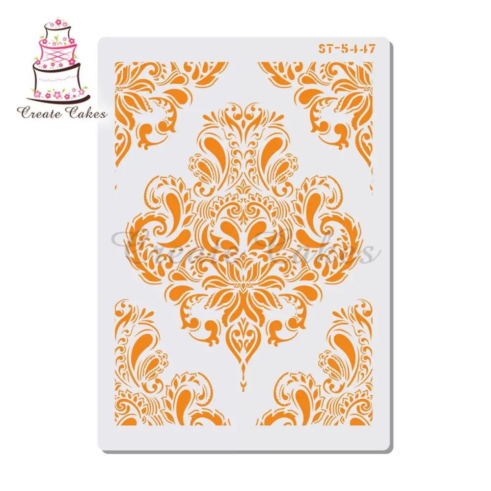 

Flowers Stencil For Walls Painting Scrapbooking Stamp Album Decorative Embossing DIY Craft Paper Card Flower Template