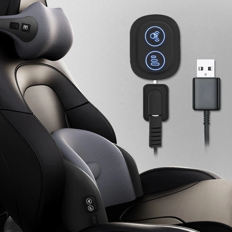 DOKIA Auto Massage Hals Taille Unterstützung Kissen Lenden Unterstützung Kissen Für Büro Sitz