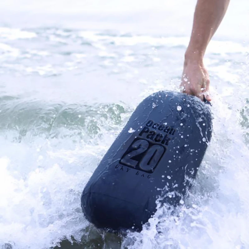 

PVC Waterproof Bag 5L 10L 20L Outdoor swimming Bag Diving Compression Storage Dry Bag For Man Women Kayaking backpack