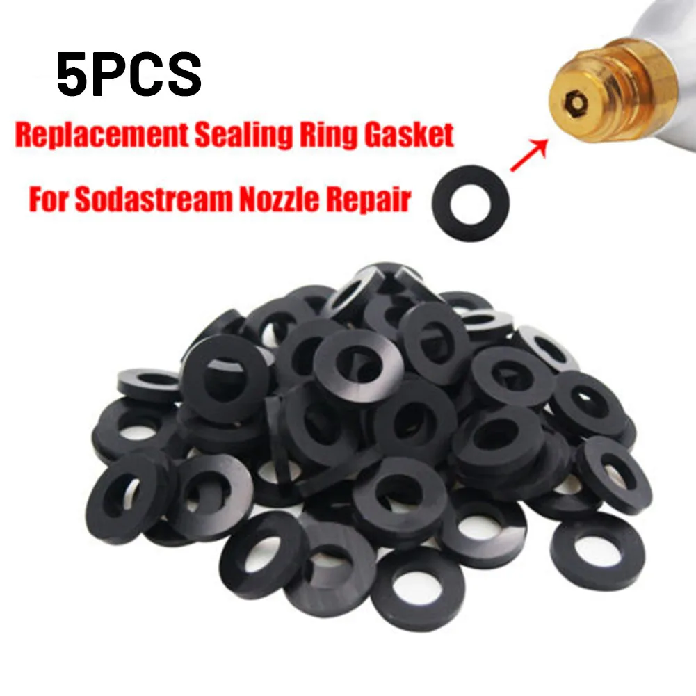 

5 X Sealing Rings For Sodastream CO2 Bottle Soda Club Blue Home Nozzle Repair Sealing Ring 100% Brand New And High Quality
