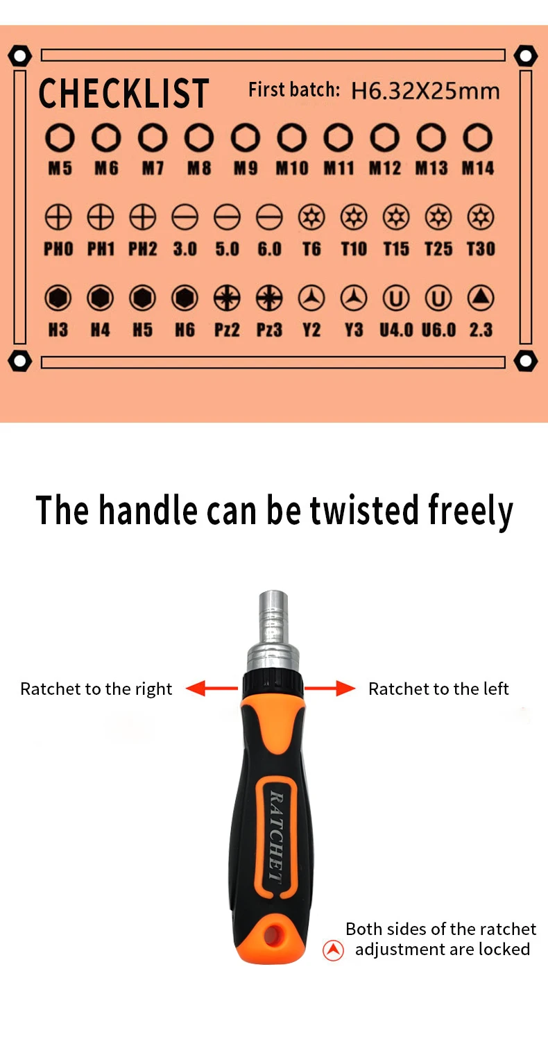 Набор инструментов комплект профессиональных отверток и насадок 38 в 1 - купить по