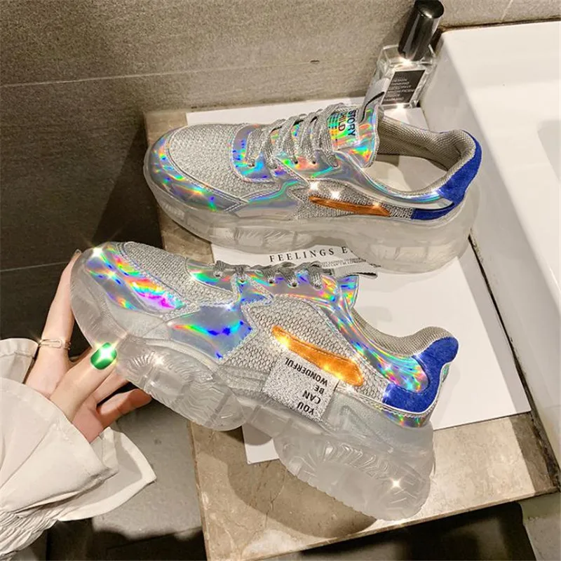 

fashion mixed colors shoes women sneakers summer tenis feminino lady Thick bottom Increase comfortabe spadrilles