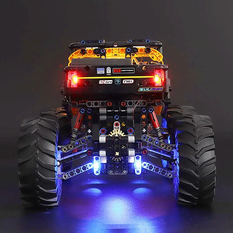 

(only light included)BriksMax Led Light Up Kit For Technic 42099 4X4 X-treme Off-Roader Lighting Set Children toy gifts