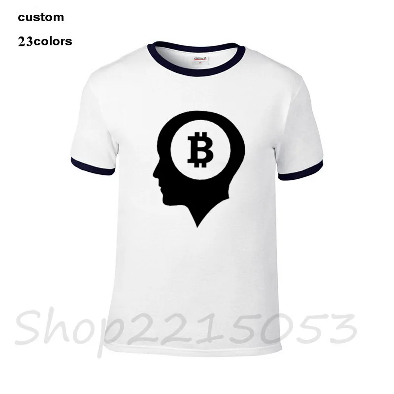 Крутые футболки с биткоином в мозге Сейшельским флагом любовным сердцем круглым