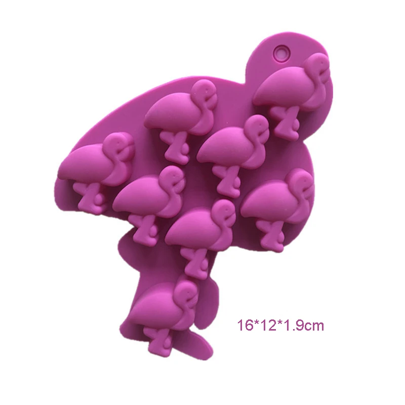 Формы для шоколада форма льда кактус фламинго клубника сосна яблоко формы в виде