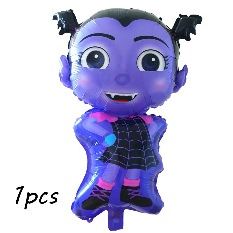 1pcs vampire 10 шт./лот надувные воздушные шары в форме черепа, летучей мыши, тыквы, украшения для Хэллоуина, детские игрушки для Хэллоуина, украшения для дня рождения, латексные шары - Цвет: 1pcs vampire