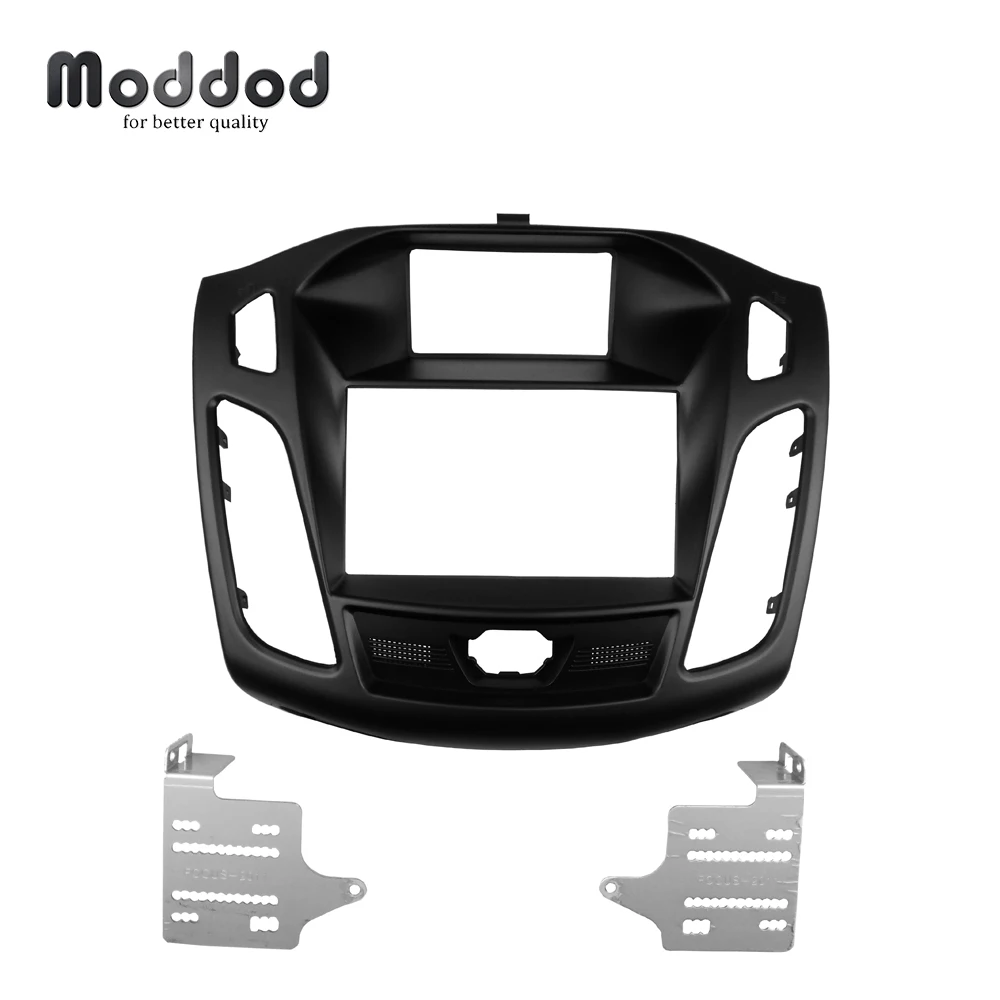 Stereo Panel Fascia For FORD Focus III C-Max 2011 up Radio C Max Face Plate CD DVD Adapter Facia Dash Install Mounting Trim Kit |