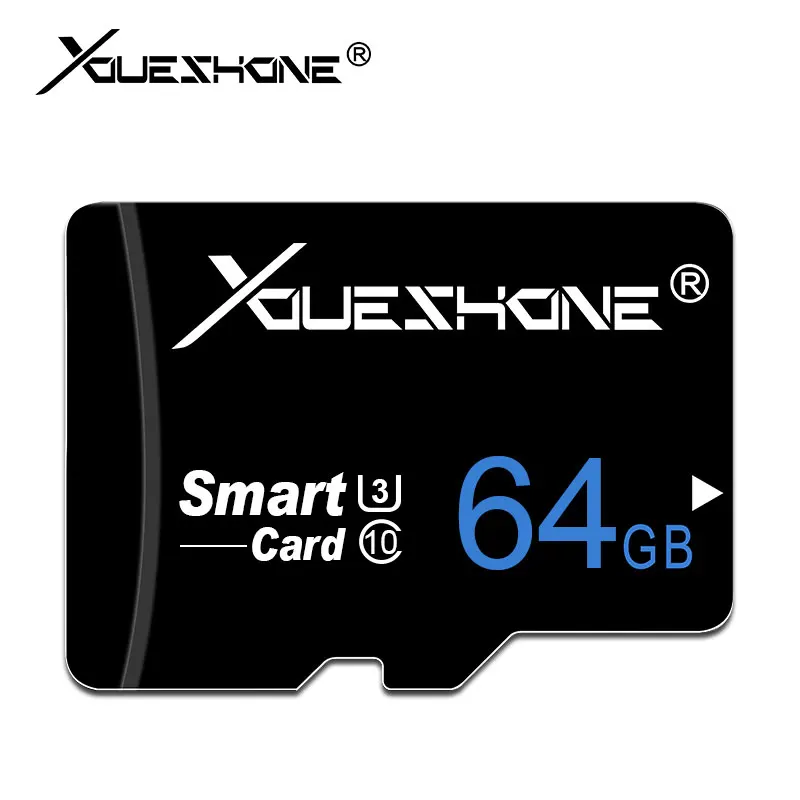 64GB Высокоскоростная карта Micro sd карта памяти карта sd microsd 16 ГБ 8 ГБ класс 10 TF карта 32 Гб 64 Гб 128 ГБ cartao de memoria с адаптером - Емкость: 64GB