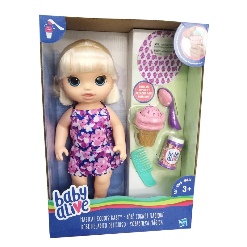 Hasbro Baby живой озорной малыш серия мороженое Милая девочки игровой домик кукла
