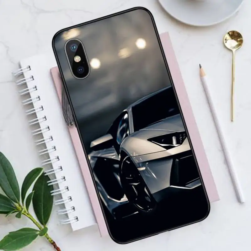 

Sports Cars Male Men Phone Case for iPhone 11 12 pro XS MAX 8 7 6 6S Plus X 5S SE 2020 XR Luxury brand shell funda coque