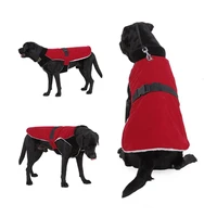 warm large dog clothes winter puppy jacket cotton and fleece pet coat dog clothing vest pet apparel for small medium big dogs