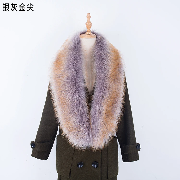 Зимний женский шарф шали роскошные брендовые мягкие теплые модные воротник из