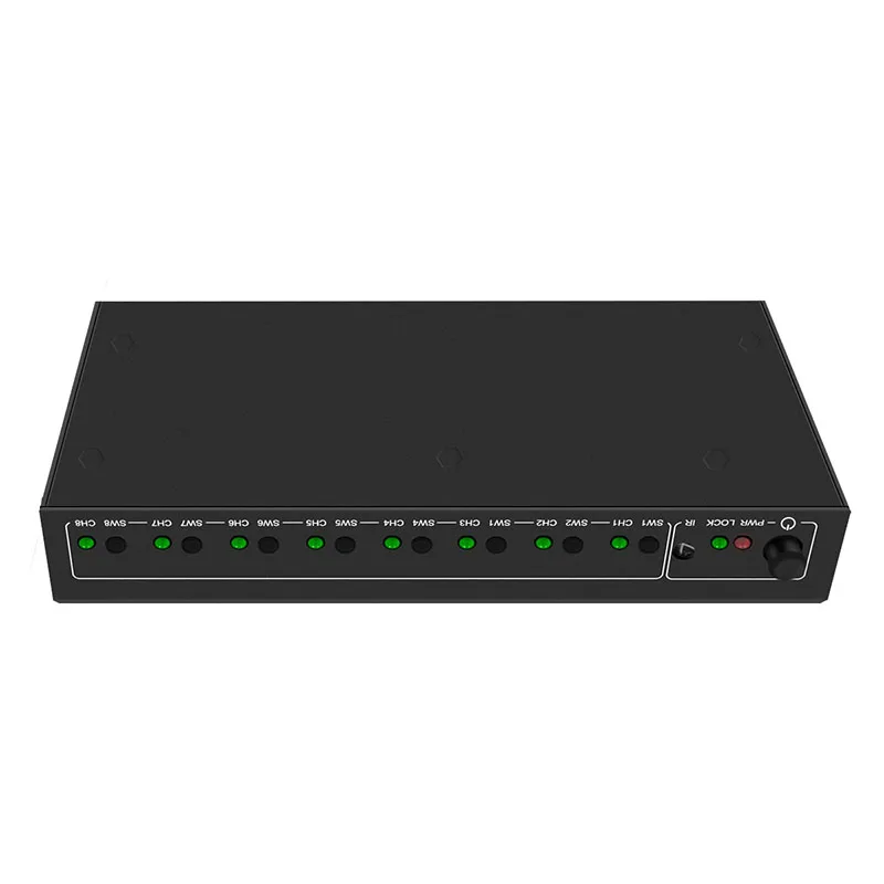 Новый стиль SPDIF/TOSLINK Цифровой оптический аудио сплиттер 1x8 Аудио Усилитель