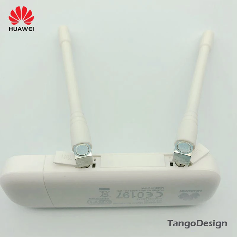 Новое поступление Разблокированный Huawei 4G Wingle E8372h 320 608 USB модем LTE Wi Fi роутер с 2 шт.
