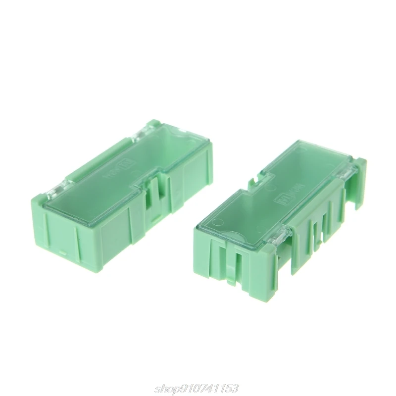 

Mini SMD SMT Electronic Box IC Electronic Components Storage Case 75x31.5x21.5mm D04 20 Dropshipping