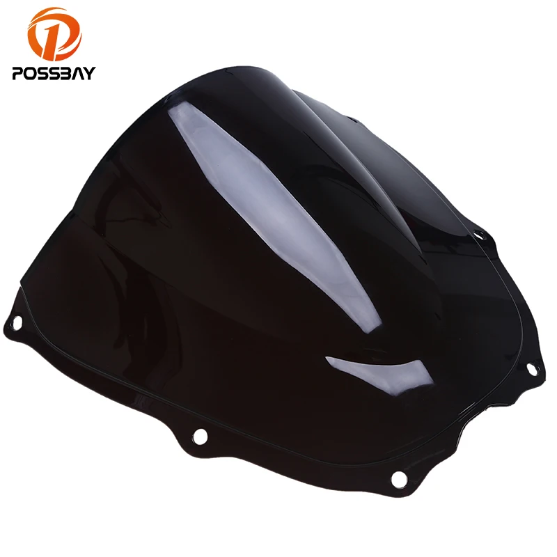 POSSBAY Винтаж мотоциклетная защита ветрового стекла скутер ветровое стекло 3 Цвета