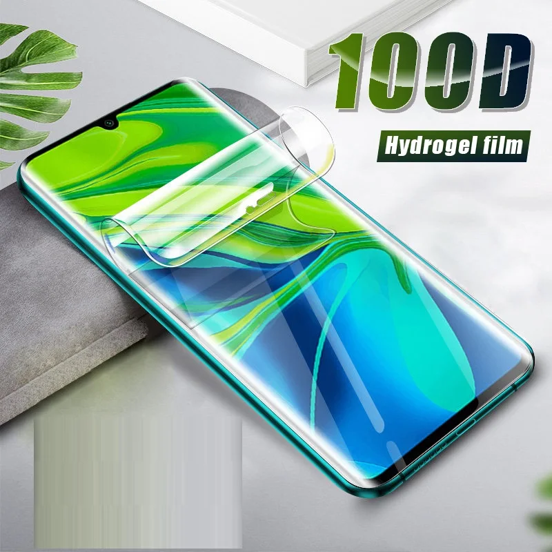 3D изогнутая Гидрогелевая пленка с полным покрытием для LG Velvet V30 V30S V35 V40 V50 V50S G8X G8 G7