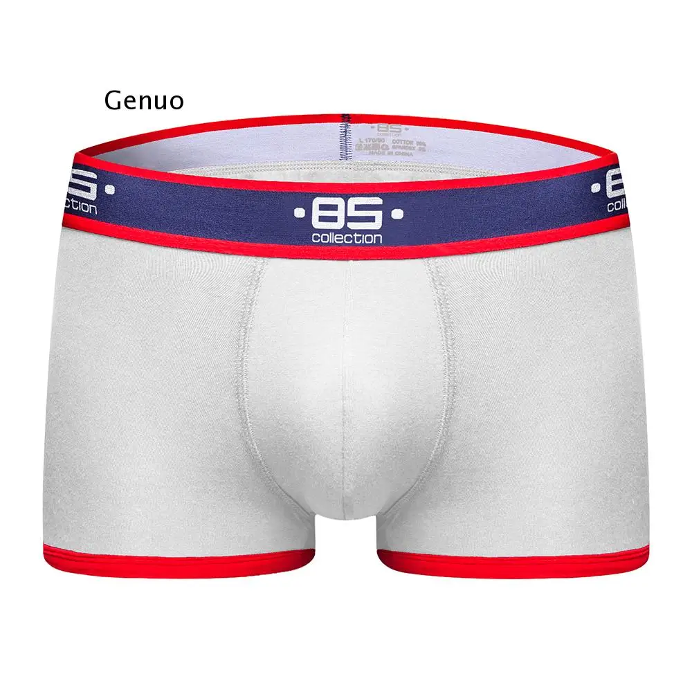 

2Pcs/lot Cotton Boxershorts Men Comforable Panties Set Gay Sexy Underwear Man Boxer 6Colol