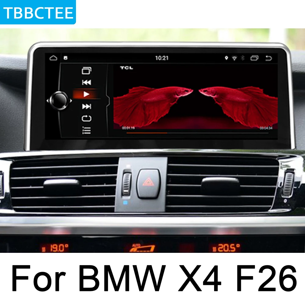 

For BMW X4 F26 2011~2013 CIC Android Car GPS DVD Multimedia Player Original Style HD Touch Screen Google System WIFI BT