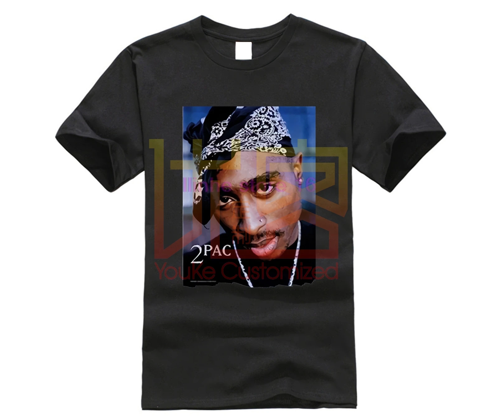 Футболка Tupac 2pac футболки Shakur в стиле хип-хоп Makaveli Rapper Biggie Smalls Eminem J Джей Коул Z Savage Hip