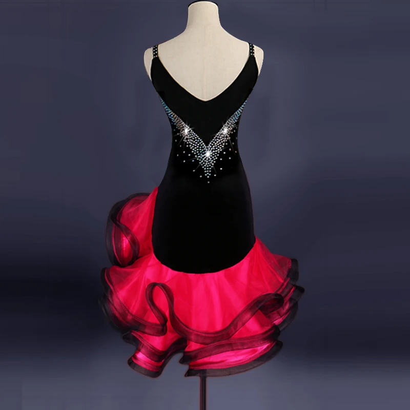 Женский бархатный лиф для латиноамериканских танцев 3 цвета | Тематическая